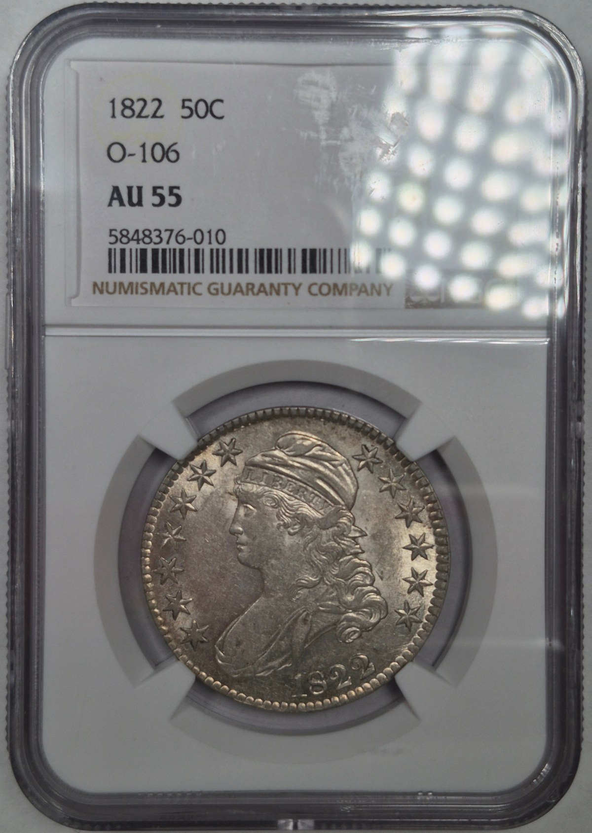 1822-50c-Capped-Bust-Half-Dollar-#2-Overton-106-R3